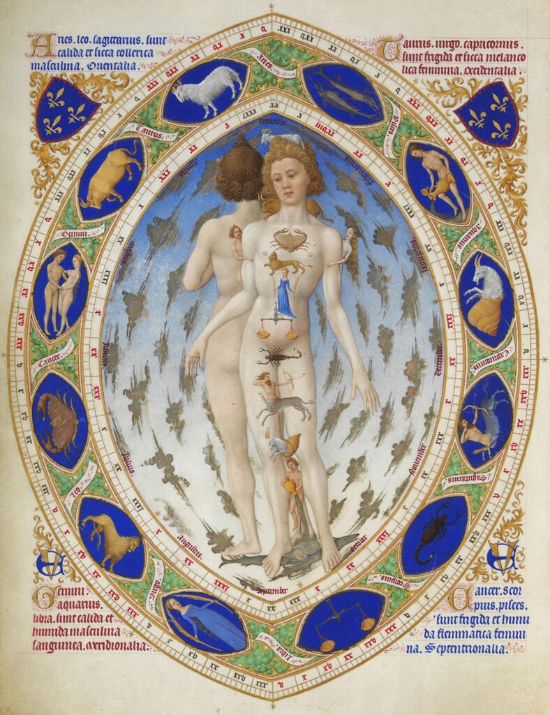 By Limbourg brothers - Public Domain, - Anatomical Man, from Très Riches Heures du Duc de Berry, c. 1411–1416 - https://commons.wikimedia.org/w/index.php?curid=108849